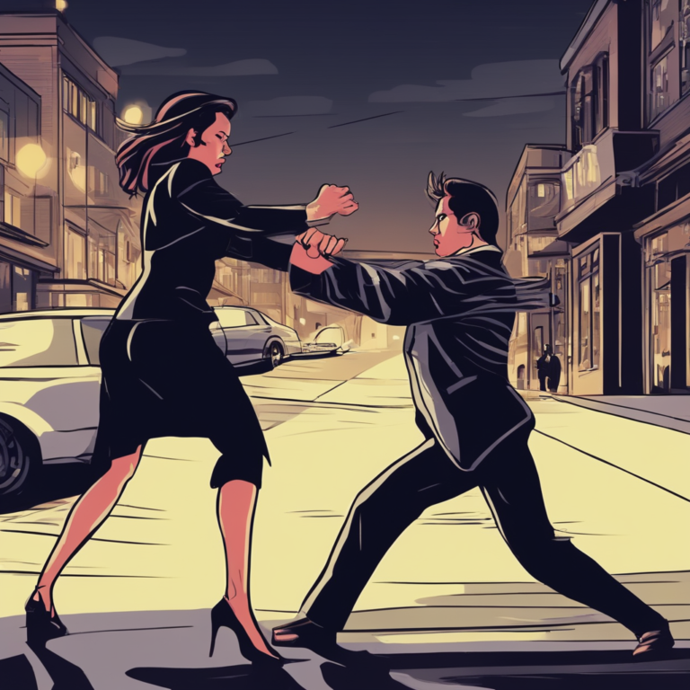 agression en pleine rue