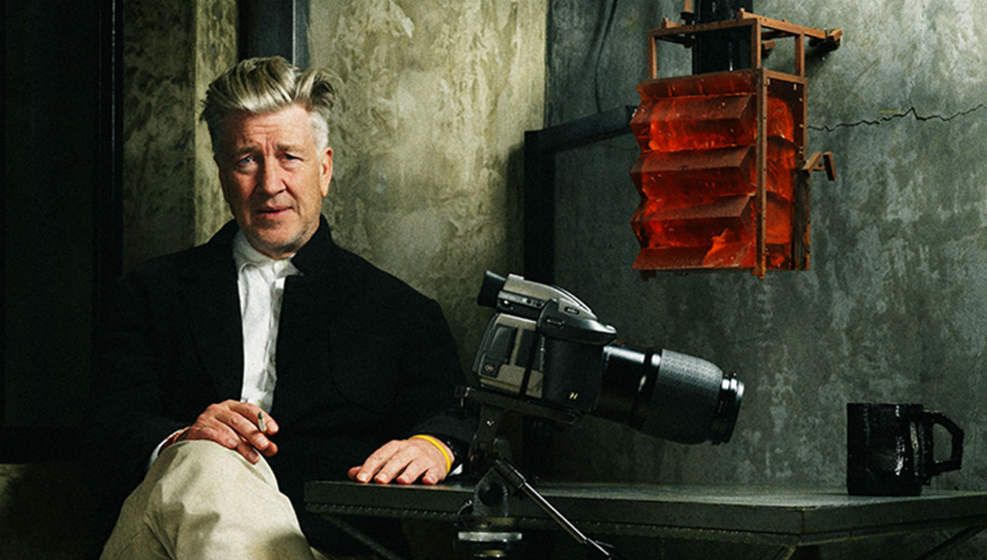 Photographie promotionnelle de David Lynch