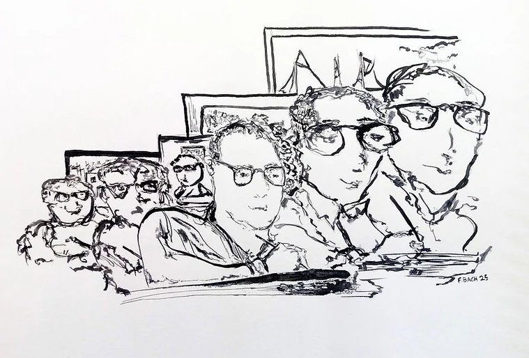 Autoportrait de Frédéric Bach