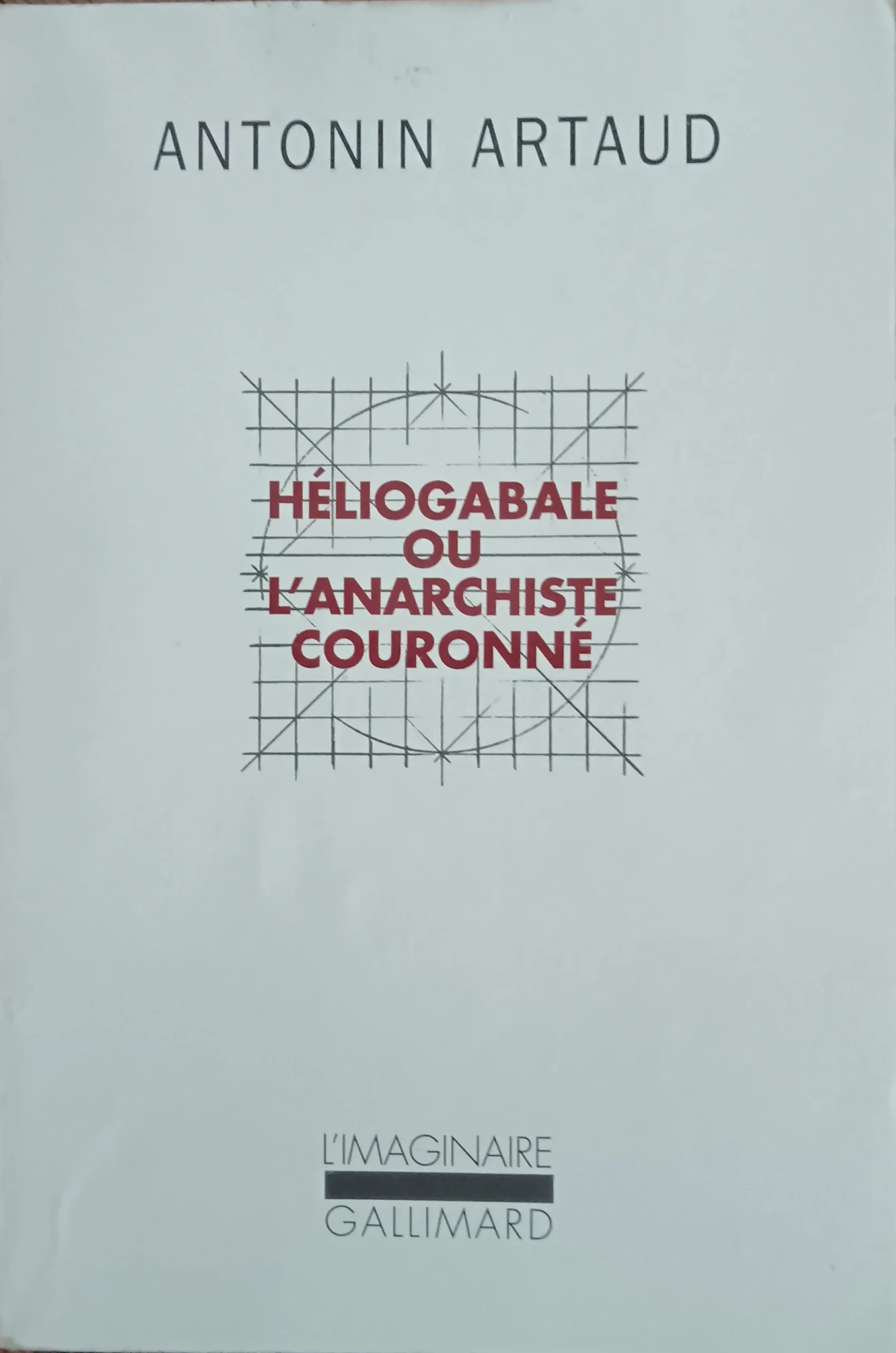 Heliogabale - Couverture du livre d'Antonin Artaud