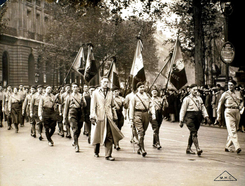 manifestation de l'Action Française dans les années 30